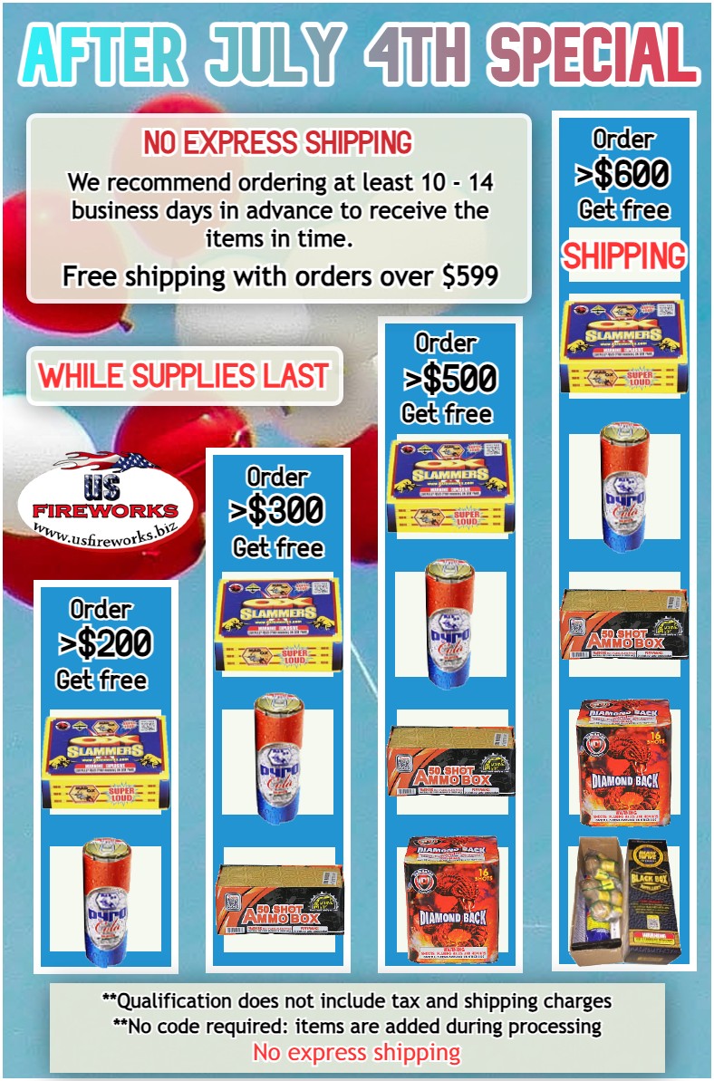 USFireworks.biz online free fireworks Special